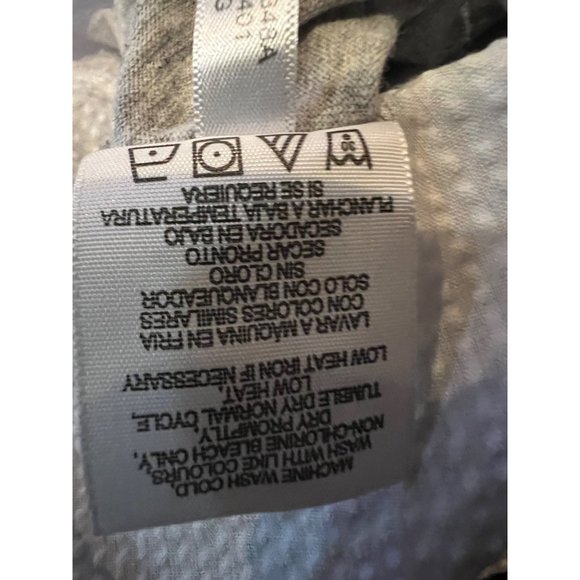 Tommy Hilfiger two extra large, 2 for 1 sweater collar button up gray white long - Picture 13 of 14